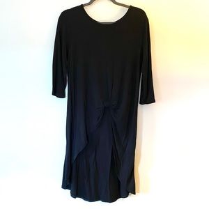 Kim & Cami Black Long Shirt M